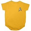 Star Trek Command Uniform Onesie